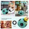 Interactive Dog Puzzle Toy Soccer Treat Dispensing Ball, Durable Slow Feeder for Medium & Large Dogs, Green Polypropylene, 0.7 lbs, 4.72 x 4.72 x 4.8 in